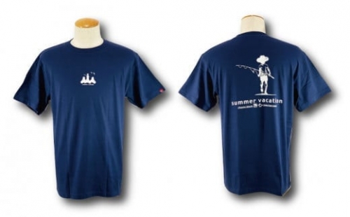 【海人工房】海想TシャツSサイズ×ネイビー 1202448 - 沖縄県うるま市
