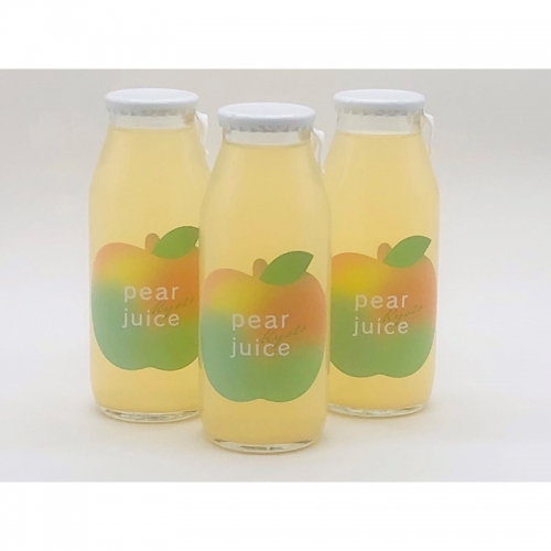 【先行予約】京丹後の梨ジュース 小瓶3本入り（2024年10月下旬～発送） 1203484 - 京都府京丹後市