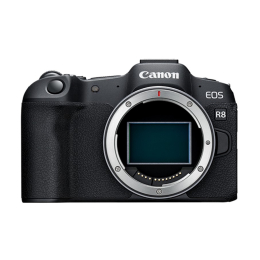キヤノンデジタルカメラ機器の生産工場のある大分県国東市から「ミラーレスカメラ EOS R8 ボディ」をお届けします。 EOS R8は小型・軽量ボディーに高精度な被写体検出AFと高画質を両立。静止画から