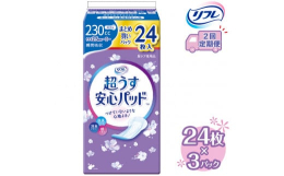 ふとした時の軽い尿モレに対応した「尿ケア専用品」です。●超うすなのに、安心の吸収力独自技術の"超うす"吸収体で、驚きのうすさと高い吸収性能を両立。圧倒的なつけ心地の良さを実感してい