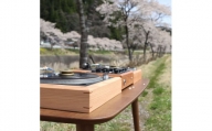 【Higo Beat】小国杉 ターンテーブル 木枠