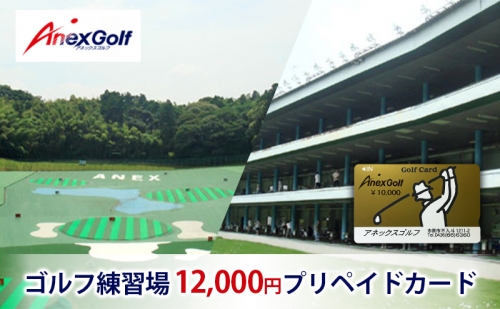 ゴルフ練習場　12,000円プリペイドカード 1215000 - 千葉県市原市