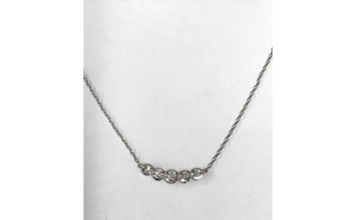 プラチナ製　ダイヤモンド　ペンダント　NL-2037 121515 - 山梨県甲斐市