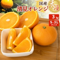 ZT6249_清見オレンジ 秀優 3kg S～3Lサイズ