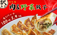 【訳あり】「冠生園」の食べ比べ餃子セット（冷凍　肉・野菜餃子）：10パック