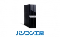パソコン工房 スタンダードデスクトップパソコン Ryzen 3/SSD (スリム)【29_8-002】