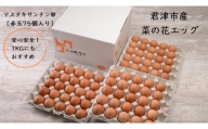 君津市産 菜の花エッグ アスタキサンチン卵 赤玉75個入り 菜の花たまご たまご 卵