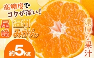 尾崎 温州 みかん 約 5kg ｜ 果物 柑橘 フルーツ 名産地 天水 熊本県 玉名市 くまもと たまな