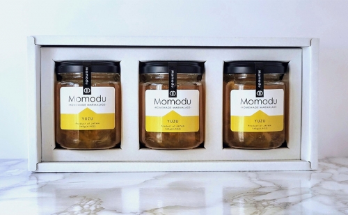 Momodu ゆず マーマレード ギフト 3瓶 セット 柚子 加工食品 1238854 - 岡山県赤磐市