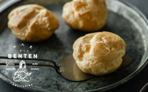 弁天堂 シュークリームセット 8個　　[スイーツ カスタード 冷凍 焼菓子] 1239767 - 兵庫県淡路市