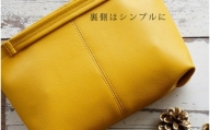 No.208-04 上質な日本製バッグインバッグ「ansac」（マスタード） ／ 雑貨 日用品 鞄 千葉県