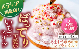 【ザクザクタルトと2層のストロベリーの大人スイーツ】モーブピンクのあまおうクリームに、ごろごろ丸ごとゆめのか苺の2層のストロベリースイーツ。ザクザクのタルトは平戸島育ちの希少な全粒粉小麦を配合し、アー
