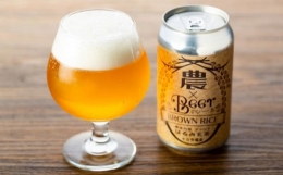 【ふるさと納税】TDM 1874 Brewery クラフトビール 農×Beer（のびーる）はるみ玄米（350ml×3本）【お酒・地ビール・酒】