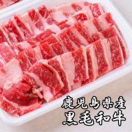 B2-1505／【鹿児島産A4】黒毛和牛 トモバラ焼肉用