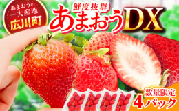 「あまおう」は新品種の特長を表す4つの言葉、「あ・赤い」、「ま・丸い」、「お・大きい」、「う・美味い」の頭文字と「甘いイチゴの王様になるように」という願いから名づけられています！あまおうの中でも特に大
