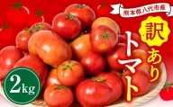 【先行予約】 【訳あり】 八代市産 規格外トマト 2kg 熊本県 トマト 野菜【2024年11月下旬より順次発送】