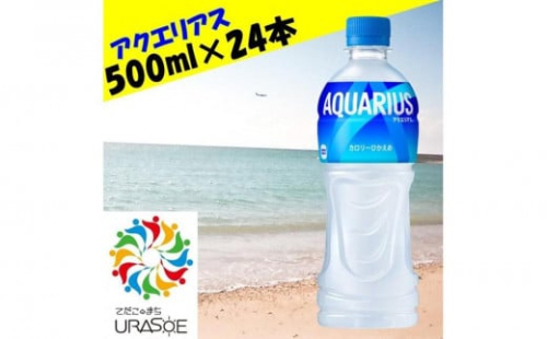 アクエリアス　500ml×24本 1255151 - 沖縄県浦添市