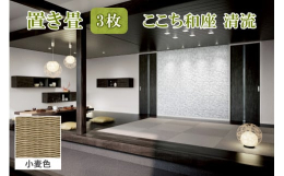 和紙(機械抄き和紙)を材料とした畳表を使用した置き畳。い草よりも変色しにくく丈夫でカラーバリエーションも豊富。フローリングの上に置けば簡単に座スペースができ、デザイン性にも優れています。使用しないとき