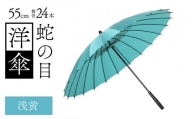 蛇の目洋傘　雨傘(親骨55㎝)　カラー10色 [K-035003_05]