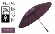 蛇の目洋傘　雨傘(親骨55㎝)　カラー10色 [K-035003_10]