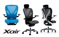747-1_Inaba OfficeChair 「Xair（エクセア）」（アクアブルー） | チェア 椅子 リクライニング イナバ オフィス PC 事務用品 キャスター おしゃれ インテリア クッション 家具 オフィスチェア