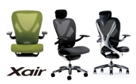 747-1_Inaba OfficeChair 「Xair（エクセア）」（オーガニックグリーン） | チェア 椅子 リクライニング イナバ オフィス PC 事務用品 キャスター おしゃれ インテリア クッション 家具 オフィスチェア