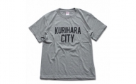 KURIHARA CITY Tシャツ / ミックスグレー（Sサイズ）