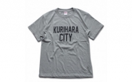 KURIHARA CITY Tシャツ / ミックスグレー（Mサイズ）