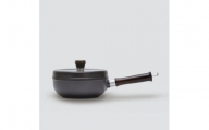 ＜ガス火専用＞無水調理ができる片手鍋 アルミ鋳物鍋「味わい鍋」片手18cm 日本製【1137357】