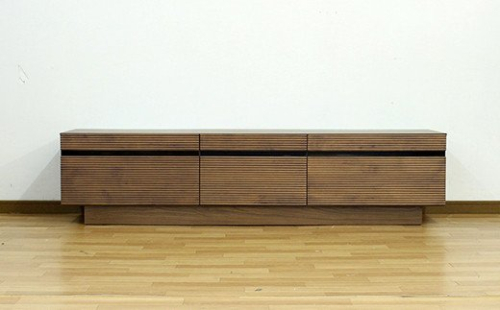 【開梱・設置】ミリオン 166cm テレビボード（ウォールナット）　AX024 126924 - 福岡県大木町