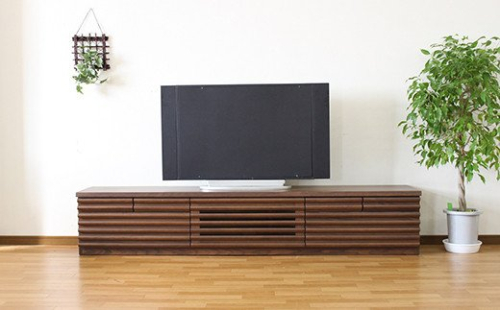 【開梱・設置】アストロ 200cm テレビボード（ウォールナット）　AX066 126979 - 福岡県大木町