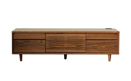 【開梱・設置】モナコ 165cm テレビボード（ウォールナット）　AX052 127017 - 福岡県大木町