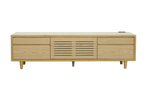 【開梱・設置】モナコ 200cm テレビボード（ナチュラル）　AX057 127018 - 福岡県大木町