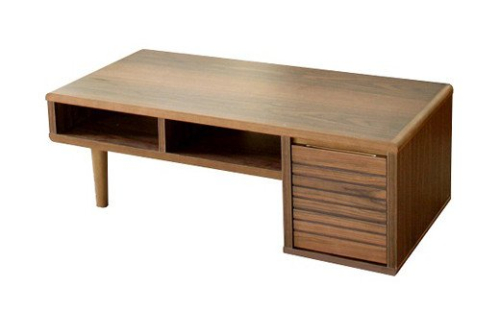 【開梱・設置】モナコ 105cm センターテーブル（ウォールナット）　AX014 127027 - 福岡県大木町