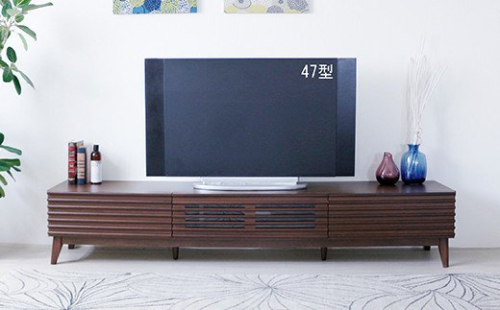 【開梱・設置】アゼル 200cm テレビボード（ブラウン）　AX075 127123 - 福岡県大木町