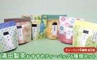 満田製茶　おすすめティーバック　6種類セット