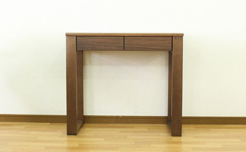 【開梱・設置】ブルーム 80cm デスク（ウォールナット）リモートワーク テレワーク　AX095 127135 - 福岡県大木町