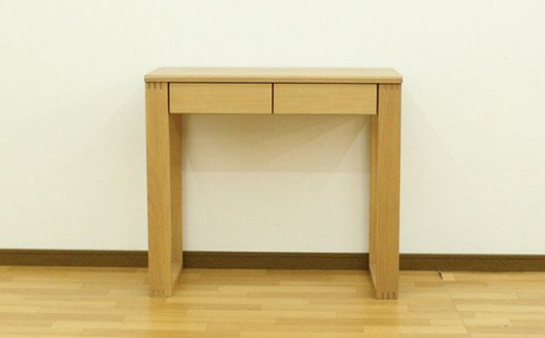 【開梱・設置】ブルーム 80cm デスク（ナチュラル）リモートワーク テレワーク　AX096 127136 - 福岡県大木町