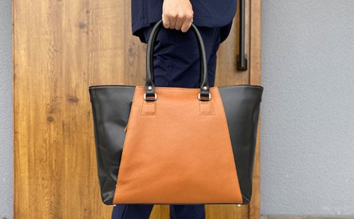 ビーゴ（トートバッグ）（牛革・キャメル）　BK046 127262 - 福岡県大木町