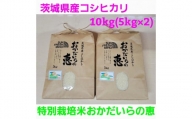 令和5年産 コシヒカリ10kg（5kg×2）特別栽培米『おかだいらの恵』