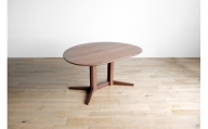 【開梱・設置】ミラージュ　テーブル140cm　ブラウン　AL330