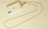 [Cherieオリジナルスマートフォンショルダー] smartphone shoulder - perch - / silver
