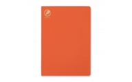 製本工房謹製 万年筆のためのノート『Seven Seas CROSSFIELD』（カラー：オレンジ）