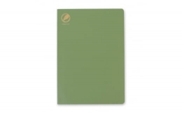 【ふるさと納税】製本工房謹製 万年筆のためのノート『Seven Seas CROSSFIELD』（カラー：マッチャ）