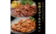津軽豚の味噌サガリ&ホルモンセット (850g)保存料・化学調味料無添加【1450682】