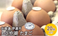 [№5525-0907]北海道 伊達市 とうや 卵  20個 入り たまご