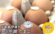 [№5525-0911]北海道 伊達市 とうや 卵  60個 入り たまご