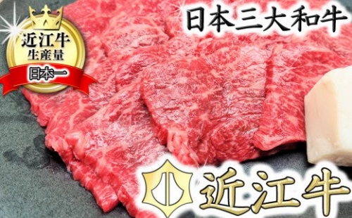 【総本家　肉のあさの】５等級近江牛焼肉用（もも・かた）【400ｇ】【AE11SM】