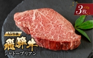 A5等級 飛騨牛 シャトーブリアンステーキ150g×3枚 ヒレ ステーキ 5等級 a5 高級 和牛 国産牛 肉 牛肉