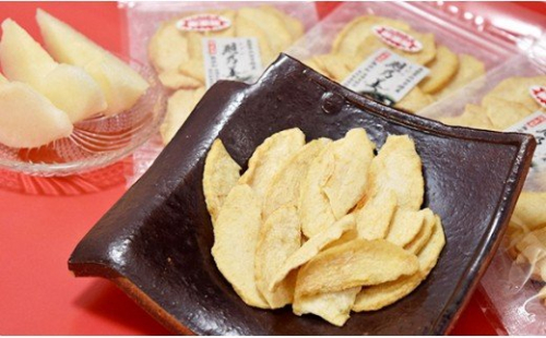 浜田市特産"赤梨"のセミドライ 梨 ナシ 和梨 果物 フルーツ くだもの ドライフルーツ 梨 【032_0852】 1285016 - 島根県浜田市
